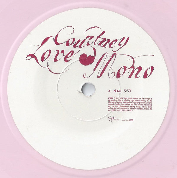 Courtney Love - Mono (7"", Ltd, Pin)