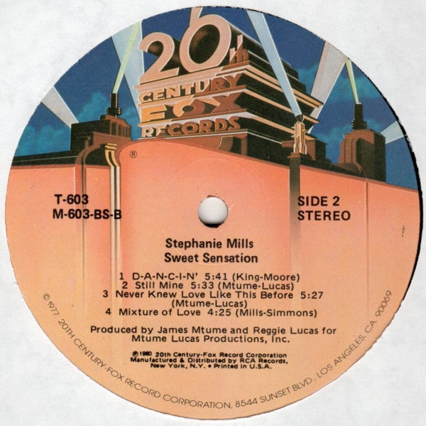Stephanie Mills - Sweet Sensation (LP, Album, Ind)