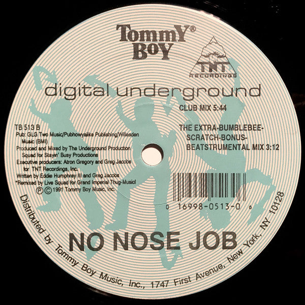 Digital Underground - No Nose Job (12"")