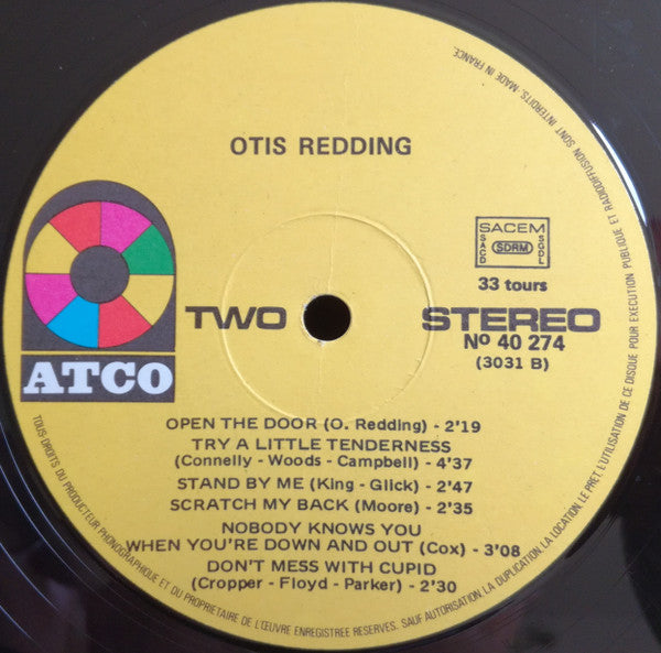 Otis Redding - The Happy Song (LP, Comp)