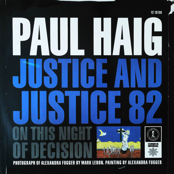Paul Haig - Justice (12"")