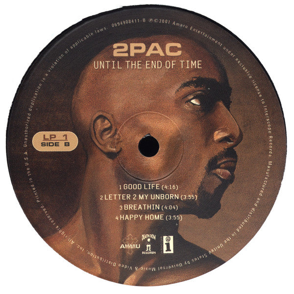 2Pac - Until The End Of Time (4xLP, Album)