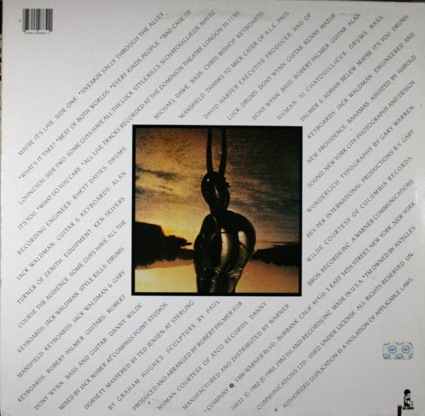 Robert Palmer - Maybe It's Live (LP, Album)