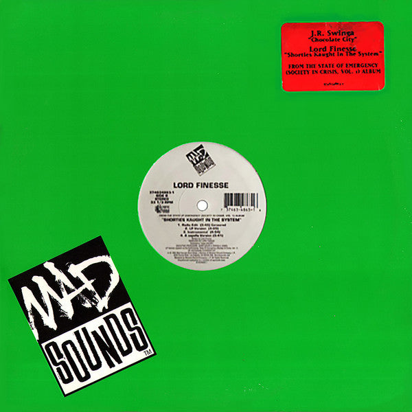 J.R. Swinga - Chocolate City / Shorties Kaught In The System(12")