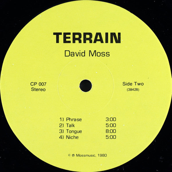 David Moss - Terrain (LP, Album)
