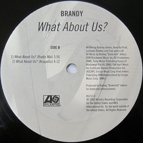 Brandy (2) - What About Us? (12"")
