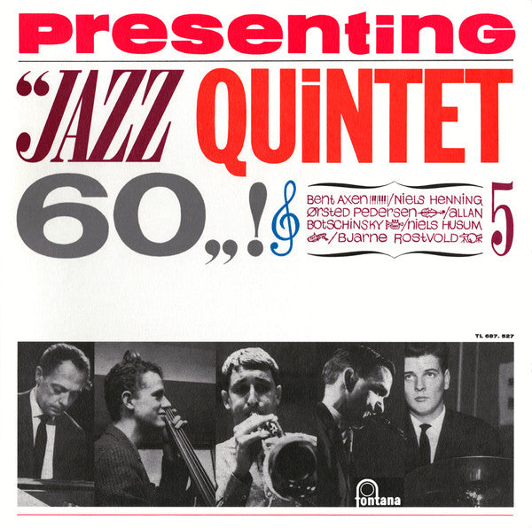 Jazz Quintet 60 - Presenting Jazz Quintet 60(LP, Album, Mono, Ltd, ...