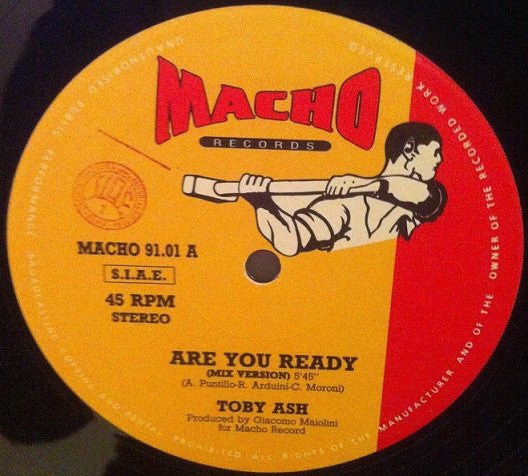 Toby Ash - Are You Ready (12"")