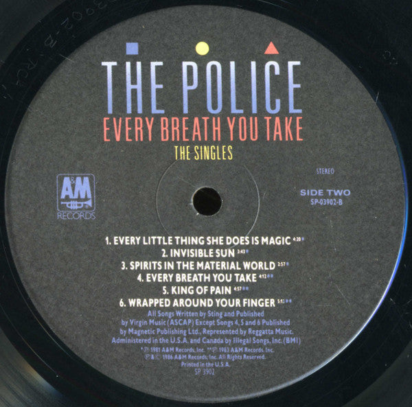 The Police - Every Breath You Take (The Singles) (LP, Comp, RM, Ind)