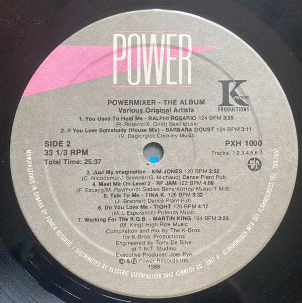 Various - Powermixer: The Album (LP, Comp, Mixed)