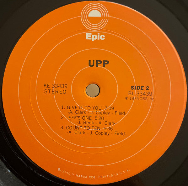 UPP - UPP (LP, Album)