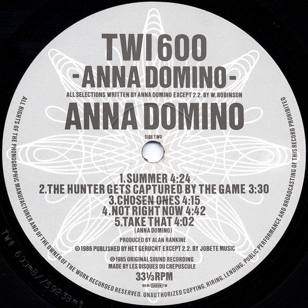 Anna Domino - Anna Domino (LP, Album)