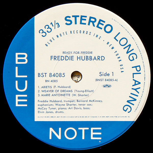 Freddie Hubbard - Ready For Freddie (LP, Album, Ltd, RE)