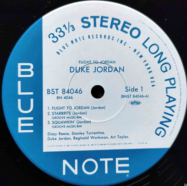 Duke Jordan - Flight To Jordan (LP, Album, Ltd, RE)