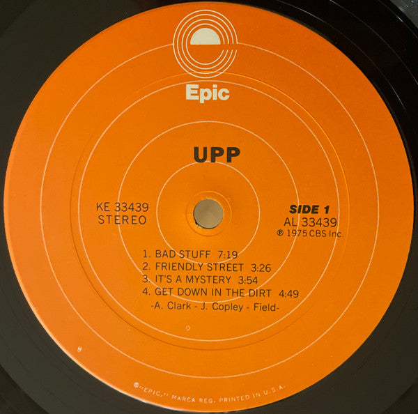 UPP - UPP (LP, Album)