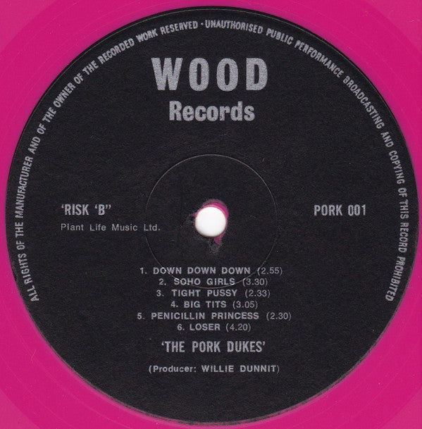 Pork Dukes* - Pink Pork (LP, Album, Pin)