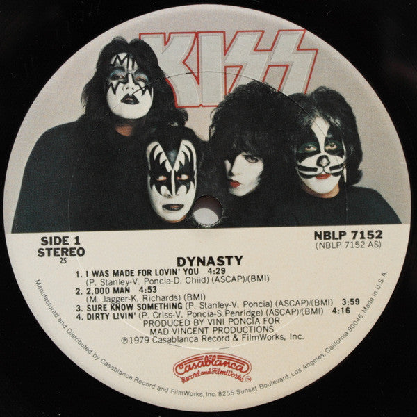 Kiss - Dynasty (LP, Album, 25)
