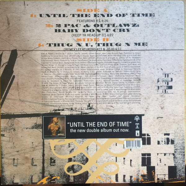 2Pac - Until The End Of Time (12"", Single)