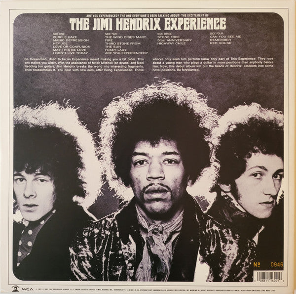 The Jimi Hendrix Experience - Are You Experienced(2xLP, Album, Ltd,...