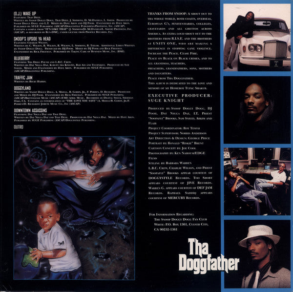 Snoop Doggy Dogg* - Tha Doggfather (2xLP, Album)