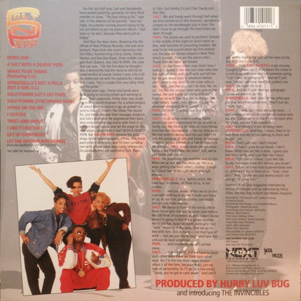 Salt 'N' Pepa - A Salt With A Deadly Pepa (LP, Album)