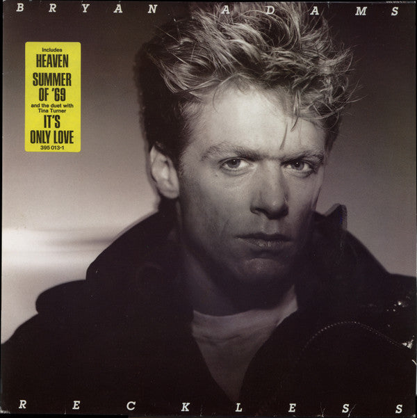 Bryan Adams - Reckless (LP, Album, RE)