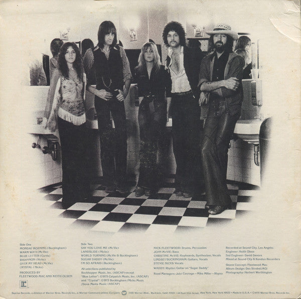 Fleetwood Mac - Fleetwood Mac (LP, Album, RP)