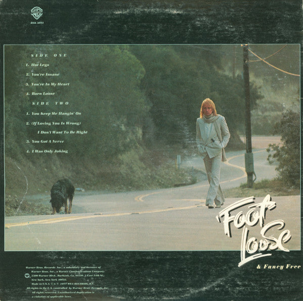 Rod Stewart - Foot Loose & Fancy Free (LP, Album, Jac)