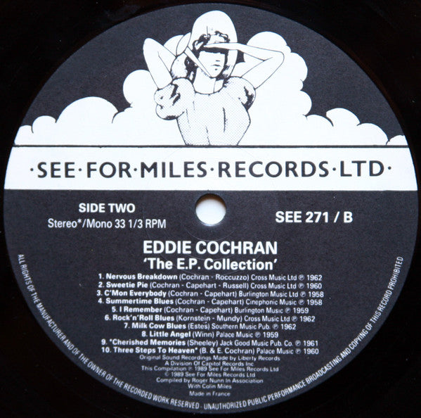 Eddie Cochran - The EP Collection (LP, Comp, Mono)