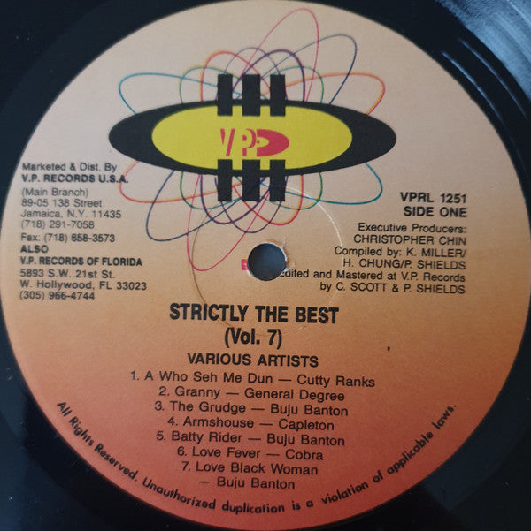 Various - Strictly The Best 7 (LP, Comp)