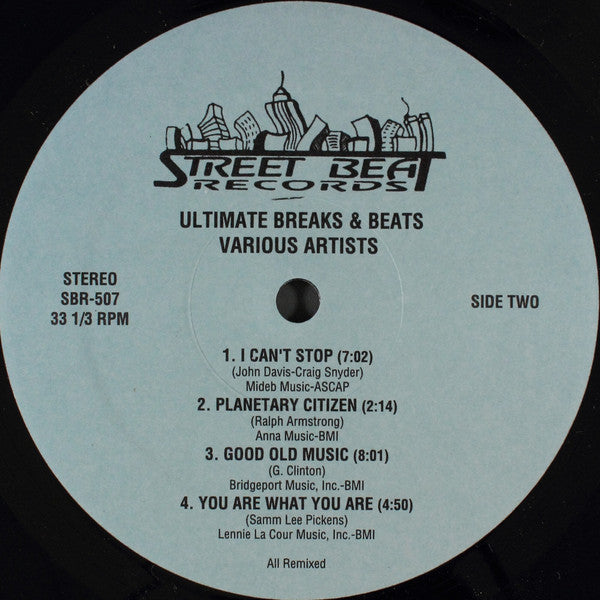 Various Artists* - Ultimate Breaks & Beats (LP, Comp, RE)