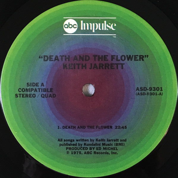 Keith Jarrett - Death And The Flower (LP, Album, Quad)