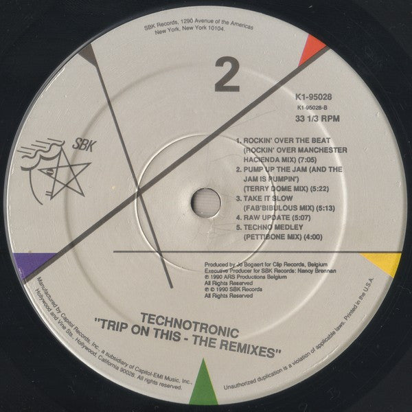 Technotronic - Trip On This! - The Remixes (LP)