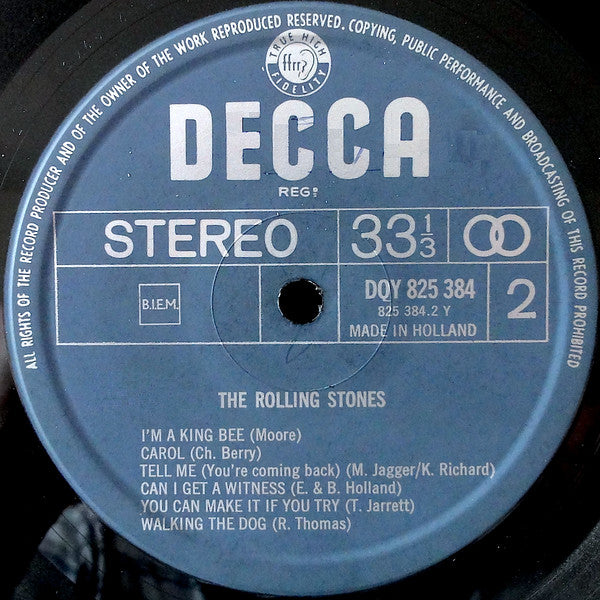 The Rolling Stones - The Rolling Stones (LP, Album, RE, RP)