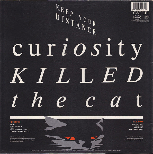 Curiosity Killed The Cat - Keep Your Distance (LP, Album)