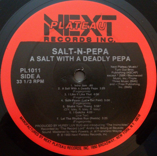 Salt 'N' Pepa - A Salt With A Deadly Pepa (LP, Album)