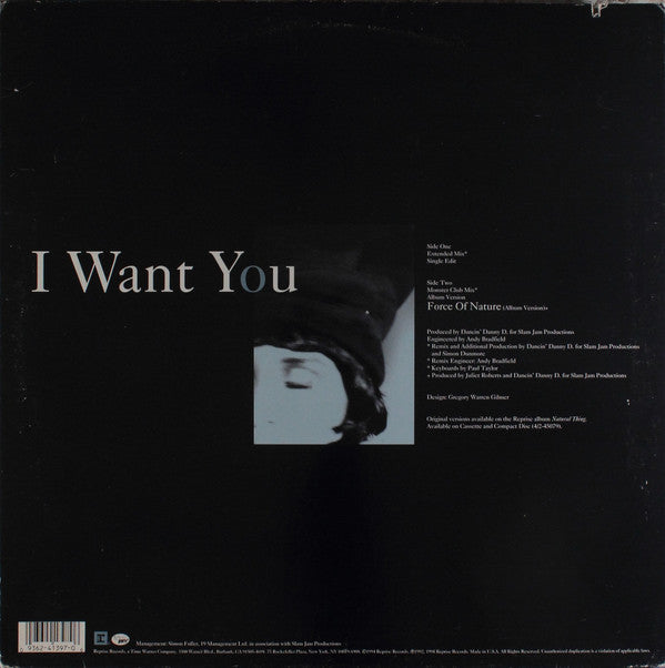 Juliet Roberts - I Want You (12"")
