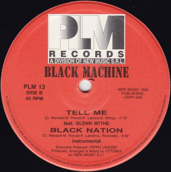 Black Machine - Double Mix (2x12"", Ltd)
