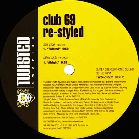 Club 69 - Re-Styled (Sampler) (2x12"", Smplr)