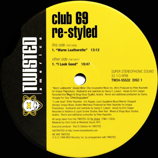 Club 69 - Re-Styled (Sampler) (2x12"", Smplr)