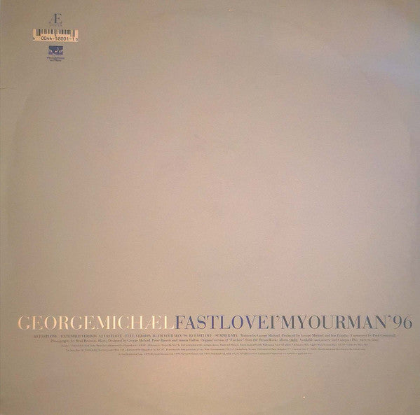 George Michael - Fastlove (12"")