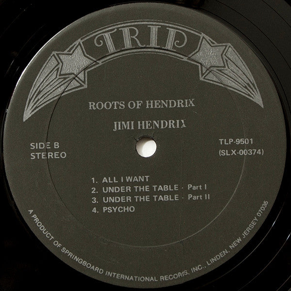 Jimi Hendrix - Roots Of Hendrix (LP, Album, Pos)