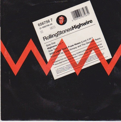 RollingStones* - Highwire (7"", Single)