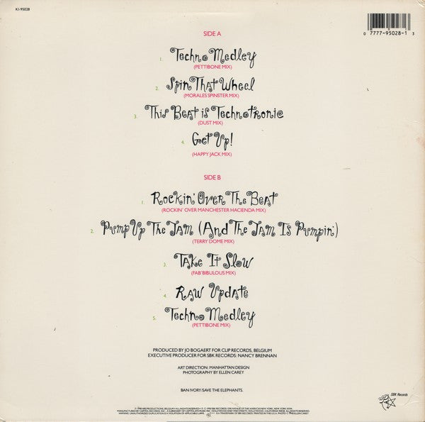 Technotronic - Trip On This! - The Remixes (LP)