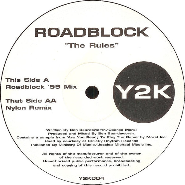 Roadblock (2) - The Rules (12"")