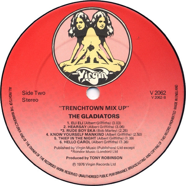The Gladiators - Trenchtown Mix Up (LP, Album, RE)