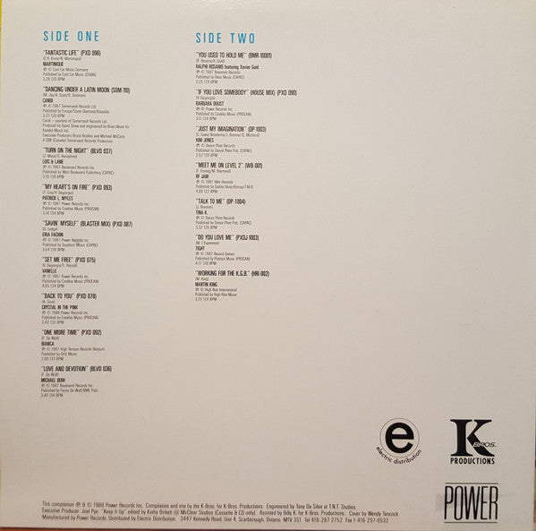 Various - Powermixer: The Album (LP, Comp, Mixed)