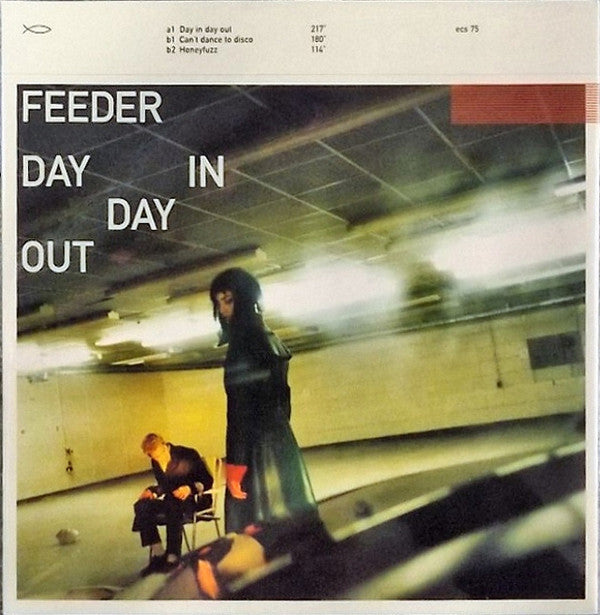 Feeder - Day In Day Out (7"", Single, Whi)