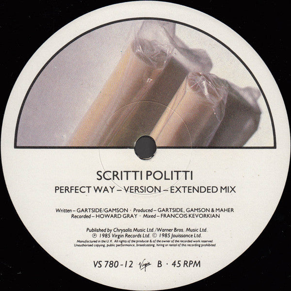 Scritti Politti - Perfect Way (12"", Single)