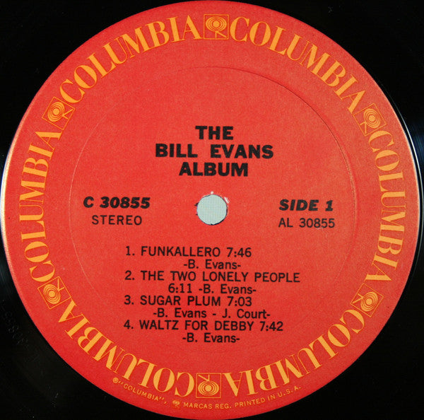 Bill Evans - The Bill Evans Album (LP, Album)